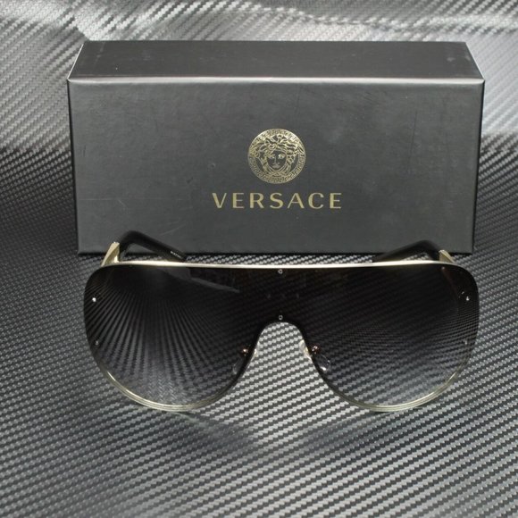 Versace Pale Gold 41mm Sunglasses! NIB! - Picture 4 of 4